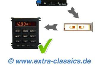 LED Beleuchtung BC passend für BMW E23 E24 E28 E30 für OBC Bordcomputer 2 65811375461