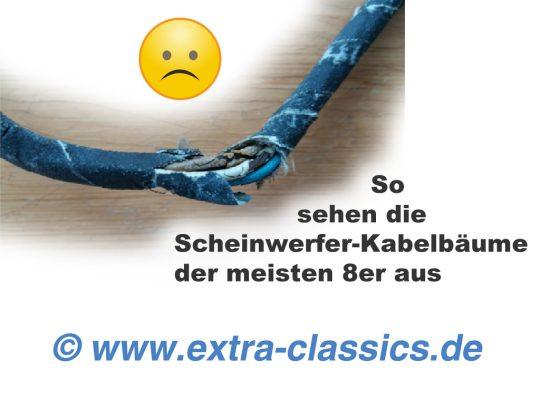 Scheinwerfer Reparatur-Kabelbaum passend für 8er BMW E31 850i 850ci csi 840i
