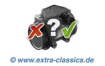 Überprüfen Bosch Luftmassenmesser BMW E31 850i E32 750i mit M70 Motor