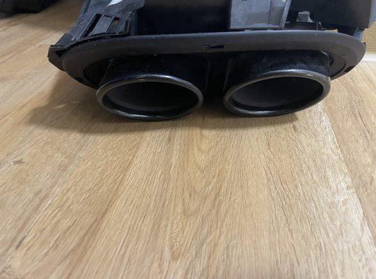 2 Mal AMG c 43 Auspuffblende Original ohne Diffusor