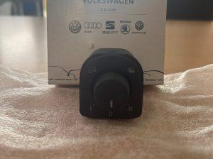 VW Volkswagen Original Spiegelschalter NEU 5F0959565EWHI