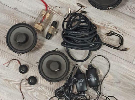 Phase Linear PB Four 4-Kanal Endstufe mit Zubehör