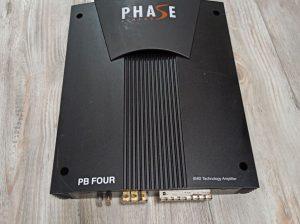 Phase Linear PB Four 4-Kanal Endstufe mit Zubehör