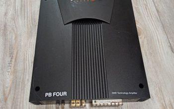 Phase Linear PB Four 4-Kanal Endstufe mit Zubehör