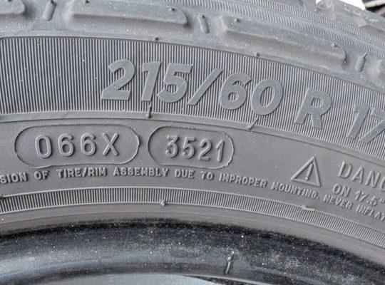 2x Michelin Agilis Crossclimate Ganzjahresreifen 215/60R17C 7-8mm