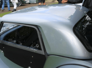 Hardtop für einen Morgan Plus Six NEU in Moonstone Blue