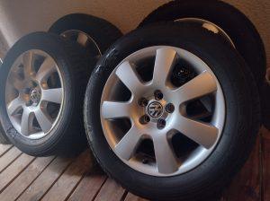 Original VW Leichtmetallfelgen Borbet mit Hankook Ventus S1 EVO 205/55R16 91H
