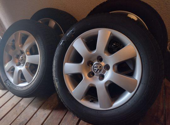 Original VW Leichtmetallfelgen Borbet mit Hankook Ventus S1 EVO 205/55R16 91H