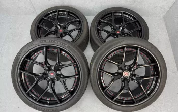 VOSSEN S21-01 (3-Piece) 22″ WHEELS for Audi C8 RS6 / RS7 – GLOSS BLACK