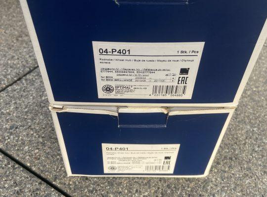 2x Optimal Radnabe 04-P401 NEU BMW
