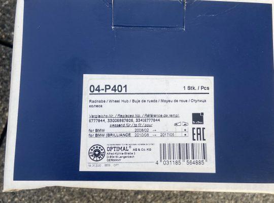 2x Optimal Radnabe 04-P401 NEU BMW